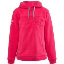  BLUZA BABOLAT EXERCISE HOOD SWEAT JUNIOR RED ROSE