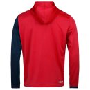 BLUZA HEAD BREAKER FZ  HOODIE MEN RED/DARK BLUE