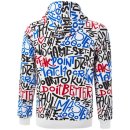 BLUZA HYDROGEN GRAFFITI FULL ZIP HOODIE MEN WHITE