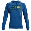  BLUZA UNDER ARMOUR RIVAL FLC SIGNATURE HOODIE MEN BLUE