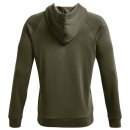 BLUZA UNDER ARMOUR RIVAL FLC SIGNATURE HOODIE MEN KHAKI