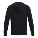 BLUZA UNDER ARMOUR RIVAL FLEECE CHROMA FZ HOODIE MEN BLACK