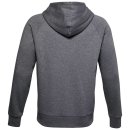 BLUZA UNDER ARMOUR RIVAL FLEECE FULL ZIP HOODIE MEN GRAY