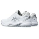 BUTY TENISOWE ASICS GEL DEDICATE 8 CLAY WHITE/SILVER 101 WOMEN