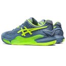 BUTY TENISOWE ASICS GEL RESOLUTION 9 CLAY STEEL BLUE/GREEN 400 MEN