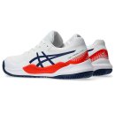BUTY TENISOWE ASICS GEL RESOLUTION 9 AC GS JUNIOR WHITE/BLUE 103