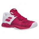  BUTY TENISOWE BABOLAT PROPULSE BLAST 20 CLAY WHITE/RED WOMEN