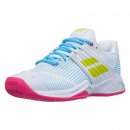 BUTY TENISOWE BABOLAT PROPULSE FURY 22 CLAY WHITE WOMEN