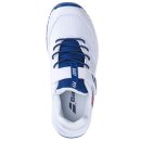 BUTY TENISOWE BABOLAT PULSION 23 AC KID WHITE/ESTATE BL
