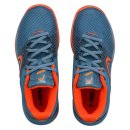 BUTY TENISOWE HEAD REVOLT PRO 4.0 CLAY JUNIOR BLUE STONE/ORANGE 