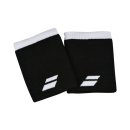 FROTKI NA RĘKĘ BABOLAT LOGO JUMBO WRISTBAND BK/WH