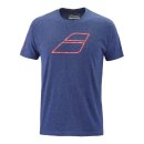 KOSZULKA BABOLAT EXERCISE BIG FLAG TEE MEN ESTATE BLUE