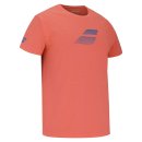 KOSZULKA BABOLAT EXERCISE BIG FLAG TEE MEN HOT CORAL