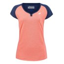  KOSZULKA BABOLAT PLAY CAP SLEEVE TOP WOMEN FLUO STRIKE/ESTATE BLUE