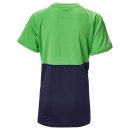 KOSZULKA BABOLAT PLAY CREW NECK TEE BOY PEACOAT/POISON GREEN