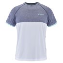  KOSZULKA BABOLAT PLAY CREW NECK TEE MEN WHITE/BLUE HTHR