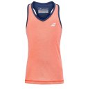  KOSZULKA BABOLAT PLAY TANK TOP GIRL FLUO STRIKE/ESTATE BLUE