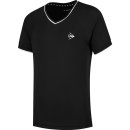  KOSZULKA DUNLOP CLUB CREW TEE GIRL BLACK/WHITE