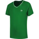  KOSZULKA DUNLOP CLUB CREW TEE GIRL GREEN/WHITE