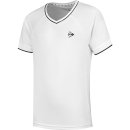  KOSZULKA DUNLOP CLUB CREW TEE GIRL WHITE/BLACK