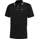 KOSZULKA DUNLOP CLUB POLO MEN BLACK/WHITE