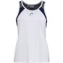 KOSZULKA HEAD CLUB TANK TOP GIRL 2022 WHITE/DARK BLUE