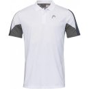  KOSZULKA HEAD CLUB TECH POLO SHIRT MEN 2022 WHITE/DARK BLUE