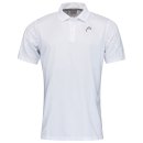  KOSZULKA HEAD CLUB TECH POLO SHIRT MEN 2022 WHITE