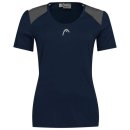  KOSZULKA HEAD CLUB TECH T-SHIRT GIRLS 2022 DARK BLUE