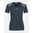  KOSZULKA HEAD CLUB TECH T-SHIRT GIRLS 2022 NAVY