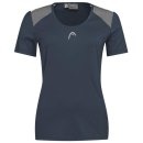  KOSZULKA HEAD CLUB TECH T-SHIRT WOMEN 2022 DARK BLUE