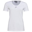  KOSZULKA HEAD CLUB TECH T-SHIRT WOMEN 2022 WHITE
