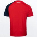 KOSZULKA HEAD STRIKER T-SHIRT BOY RED/VISION