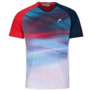  KOSZULKA HEAD STRIKER T-SHIRT MEN RED/VISION