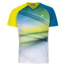  KOSZULKA HEAD STRIKER T-SHIRT MEN YELLOW/VISION
