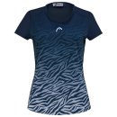  KOSZULKA HEAD TIE-BREAK T-SHIRT WOMEN DARK BLUE