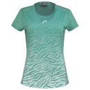  KOSZULKA HEAD TIE-BREAK T-SHIRT WOMEN NILE GREEN