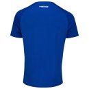 KOSZULKA HEAD TOPSPIN T-SHIRT MEN ROYAL/PRINT