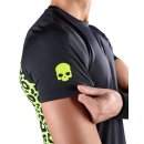 KOSZULKA HYDROGEN PANTHER TECH TEE MEN BLACK/FLUO YELLOW