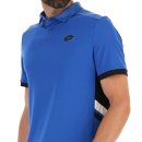 KOSZULKA LOTTO SQUADRA III POLO MEN SKYDIVER BLUE