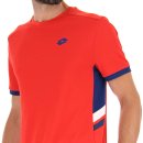 KOSZULKA LOTTO SQUADRA III TEE MEN FLAME RED