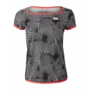  KOSZULKA LOTTO TENNIS TECH TEE PRINTED WHITE WOMEN