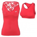 KOSZULKA LOTTO VICTORIA TANK RED JUICE WOMEN