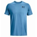 KOSZULKA UNDER ARMOUR SPORTSTYLE LEFT CHEST SS MEN BLUE 597