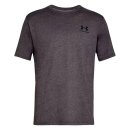  KOSZULKA UNDER ARMOUR SPORTSTYLE LEFT CHEST SS MEN GRAY 019