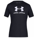  KOSZULKA UNDER ARMOUR SPORTSTYLE LOGO SS MEN BLACK 001