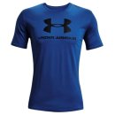  KOSZULKA UNDER ARMOUR SPORTSTYLE LOGO SS MEN BLUE 432