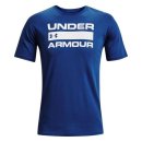  KOSZULKA UNDER ARMOUR TEAM ISSUE WORDMARK MEN BLUE 432