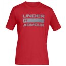  KOSZULKA UNDER ARMOUR TEAM ISSUE WORDMARK MEN RED 600