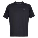  KOSZULKA UNDER ARMOUR TECH SHORTSLEEVE TEE 2.0 MEN BLACK 001